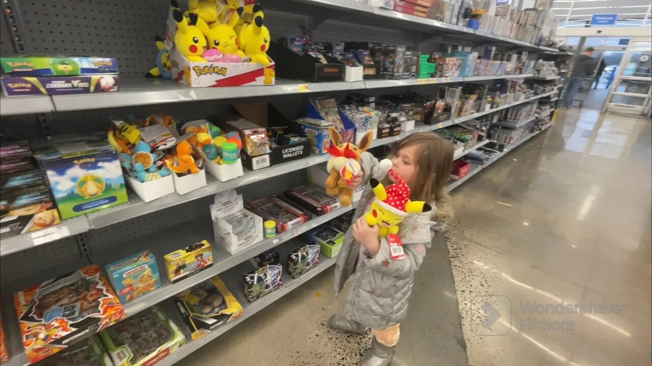 Searching Walmart for Pokémon cards￼! What Can we find￼. Hosted by Ivy￼