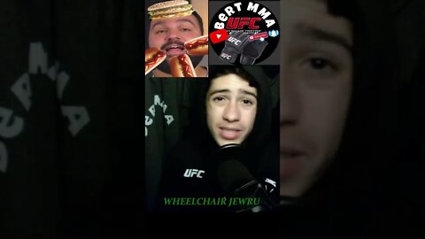 Bert MMA reacts to MMA Joey raiding his chat! Guru and Joey at super heavyweight in wheelchairs?