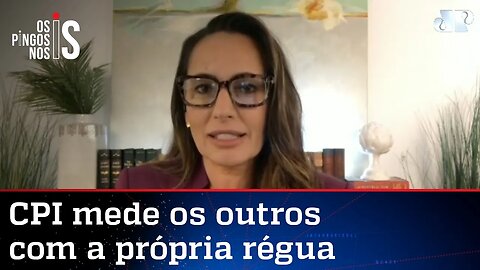 Ana Paula Henkel: CPI mede os outros com a própria régua