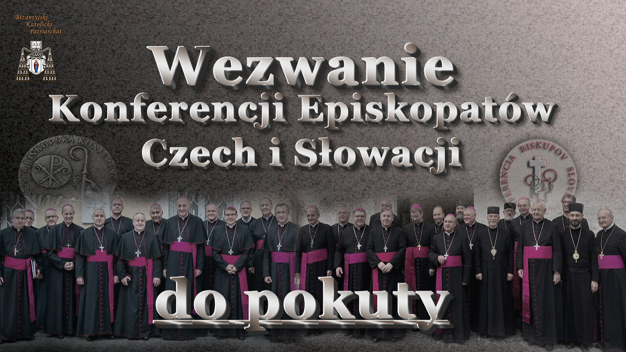 Wezwanie Konferencji Episkopatów Czech i Słowacji do pokuty