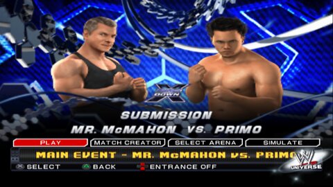 WWE SmackDown vs Raw 2011 Mr. McMahon vs Primo