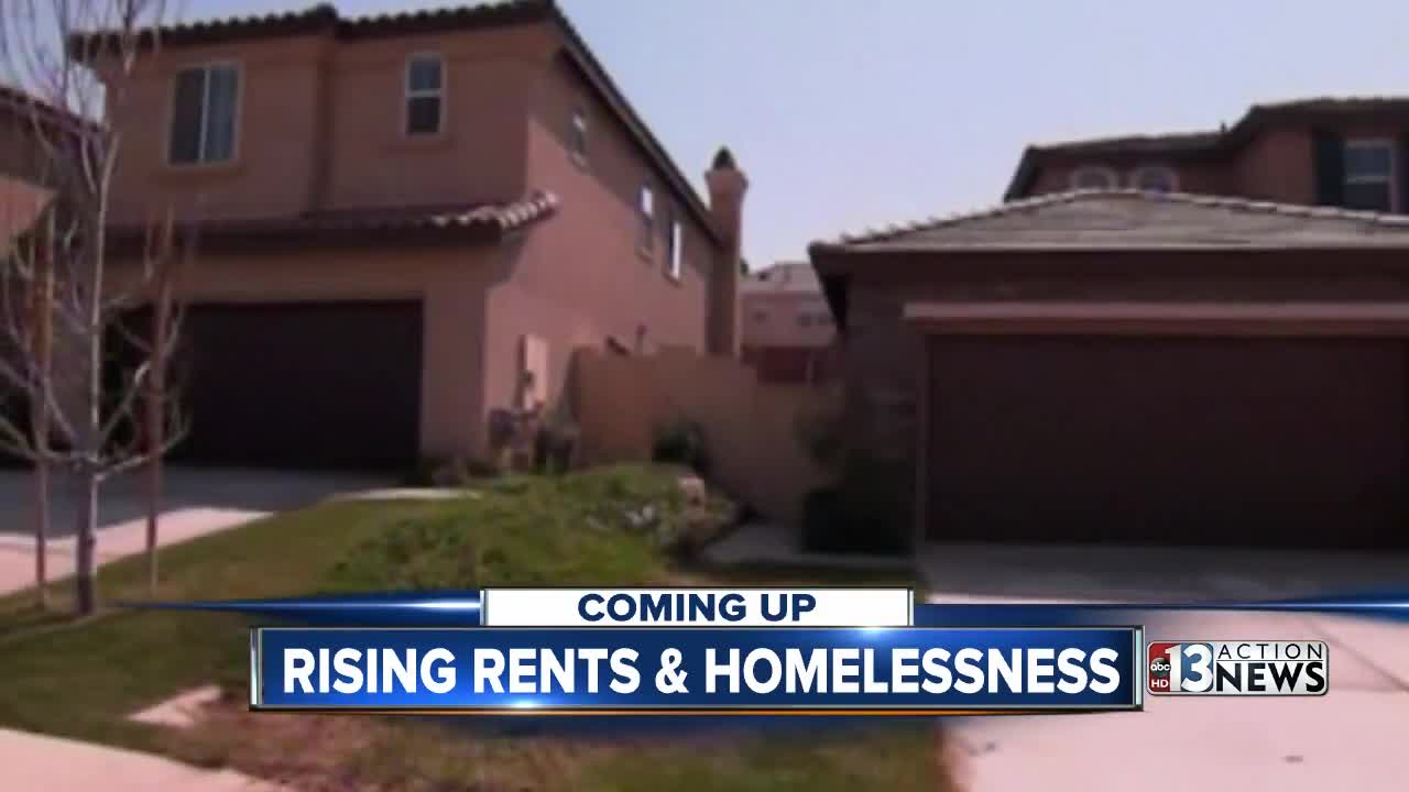 Study shows as rent increases so does homeless population in Las Vegas