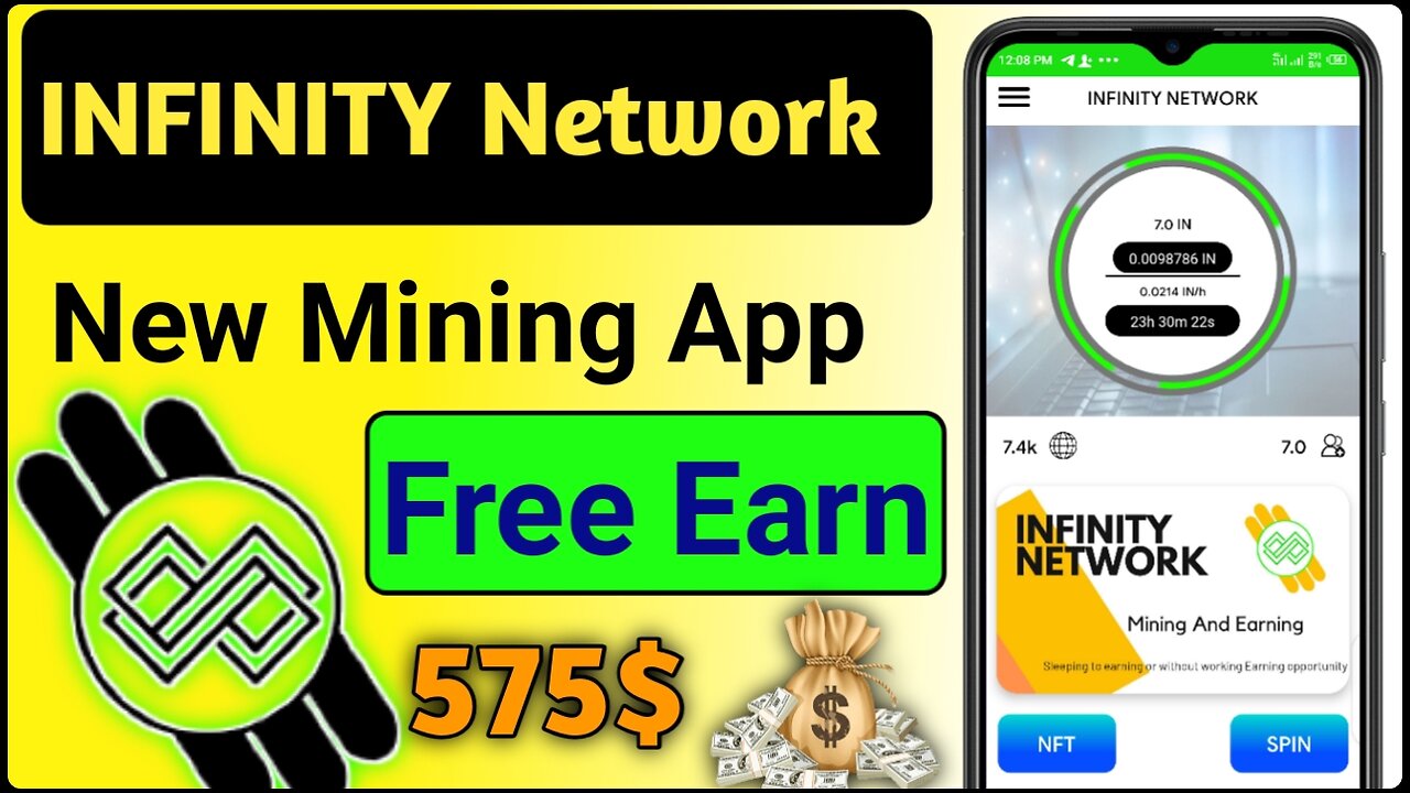 Infinity Network|| New Mining App || Crypto Currency