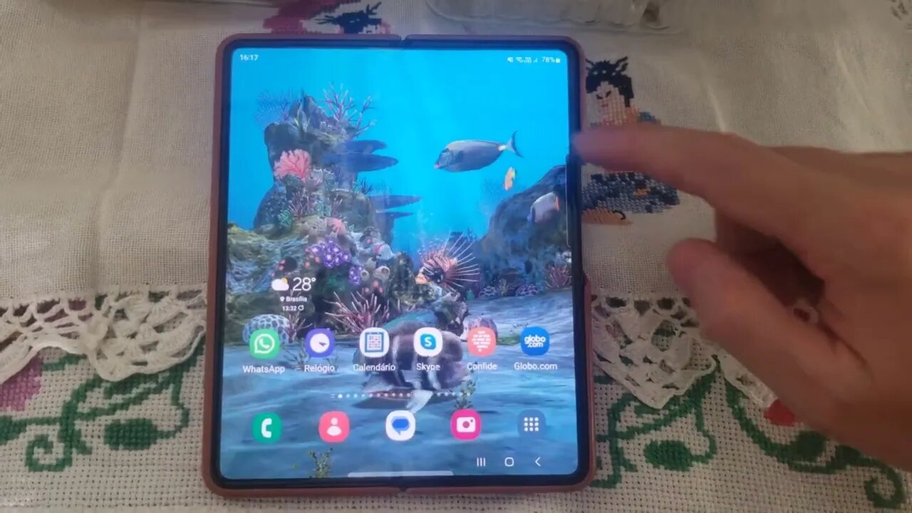 Como Desligar Celular Samsung Z Fold 3 ou Z Fold 4