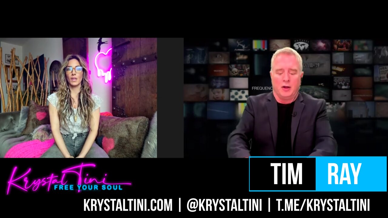 Krystal Tini TV: Episode 11 Tim Ray Conscious Media Host