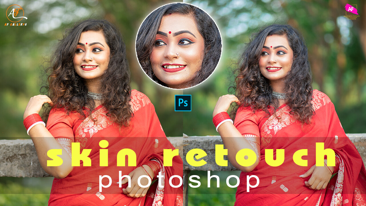 how to skin retouch in photoshop