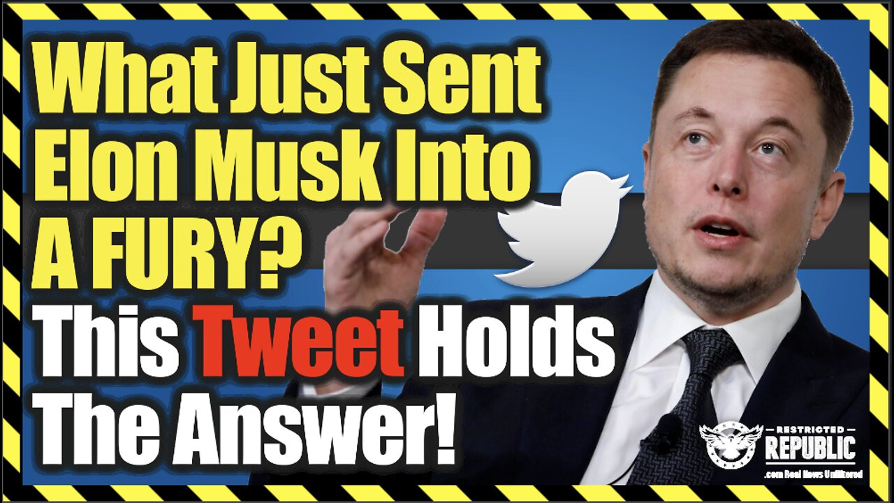 What Just Sent Elon Musk Into a FURY? This Tweet Holds The Answer!