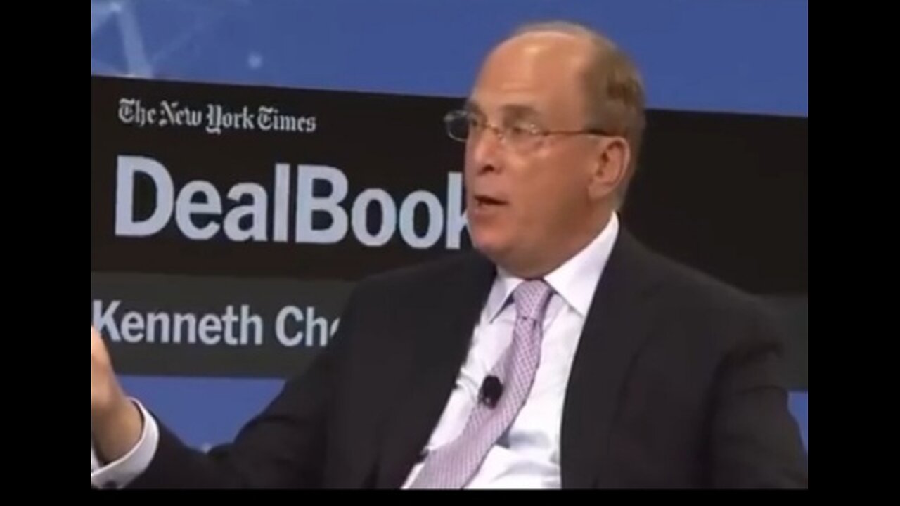 Larry Fink on the need to "force behaviours"