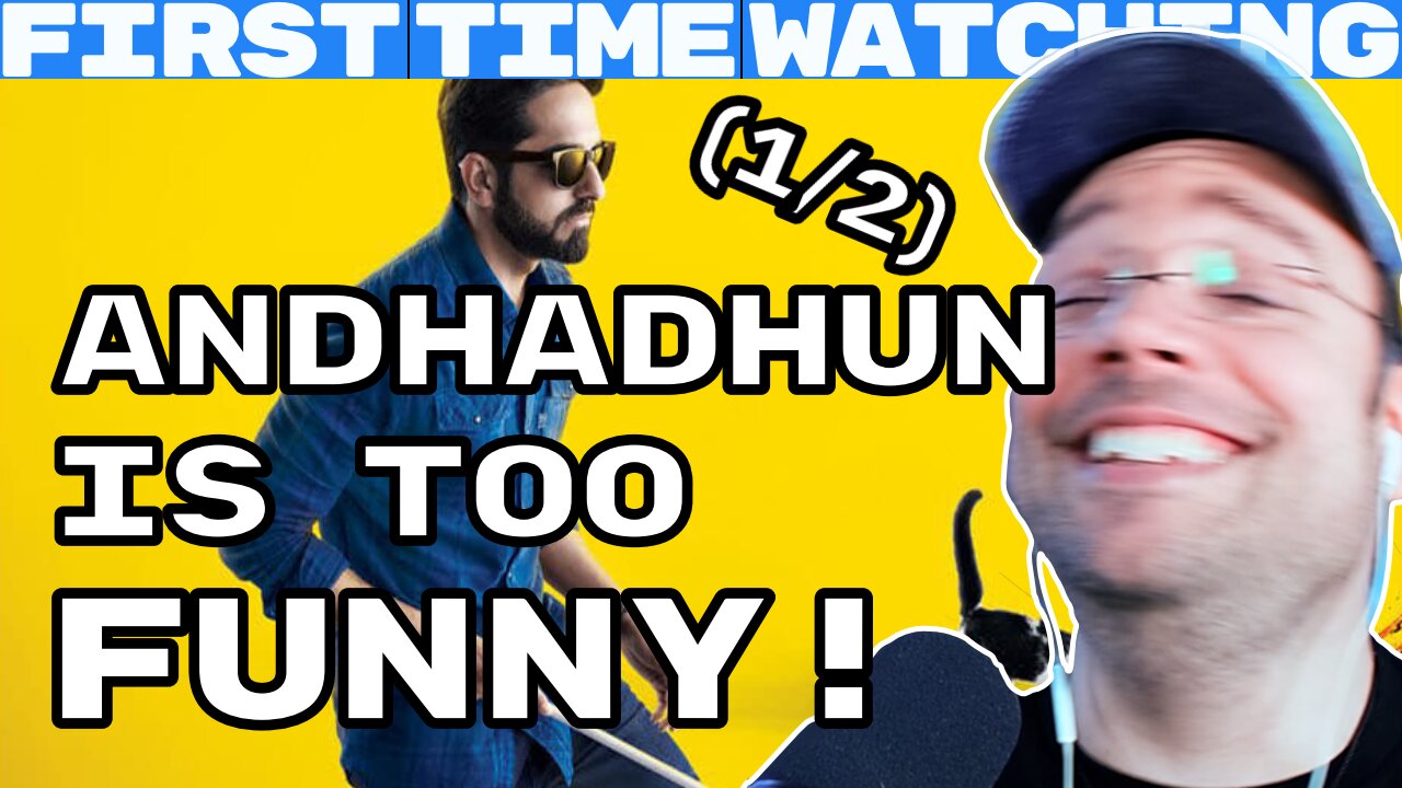 AndhaDhun - Brilliant and funny! Foreigner reacts Part 1/2 | Ayushmann Khurrana, Tabu, Radhika Apte