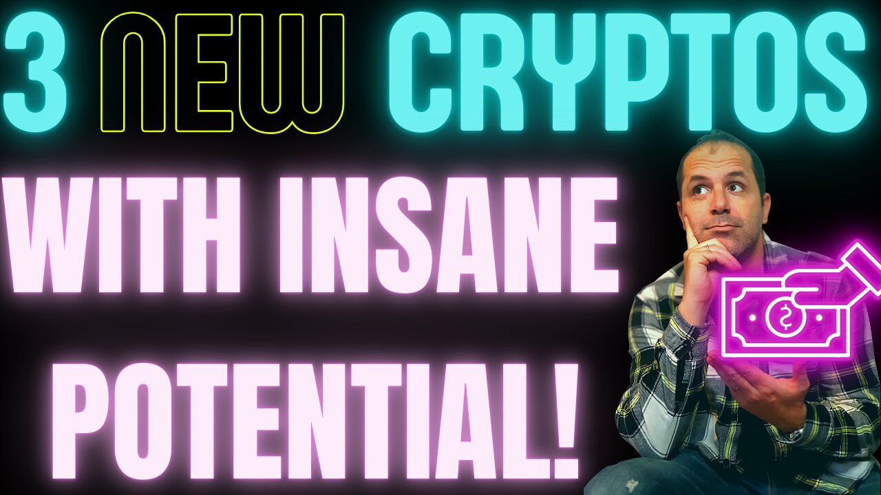 3 Brand New Cryptos With HUGE Potential! Next Millionaire Makers