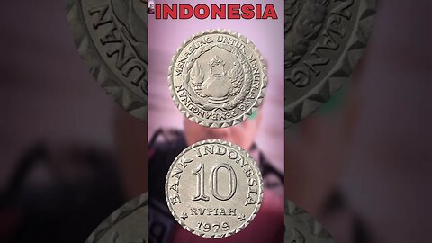INDONESIA 10 RUPIAH 1979. #shorts #viral #coinnotesz