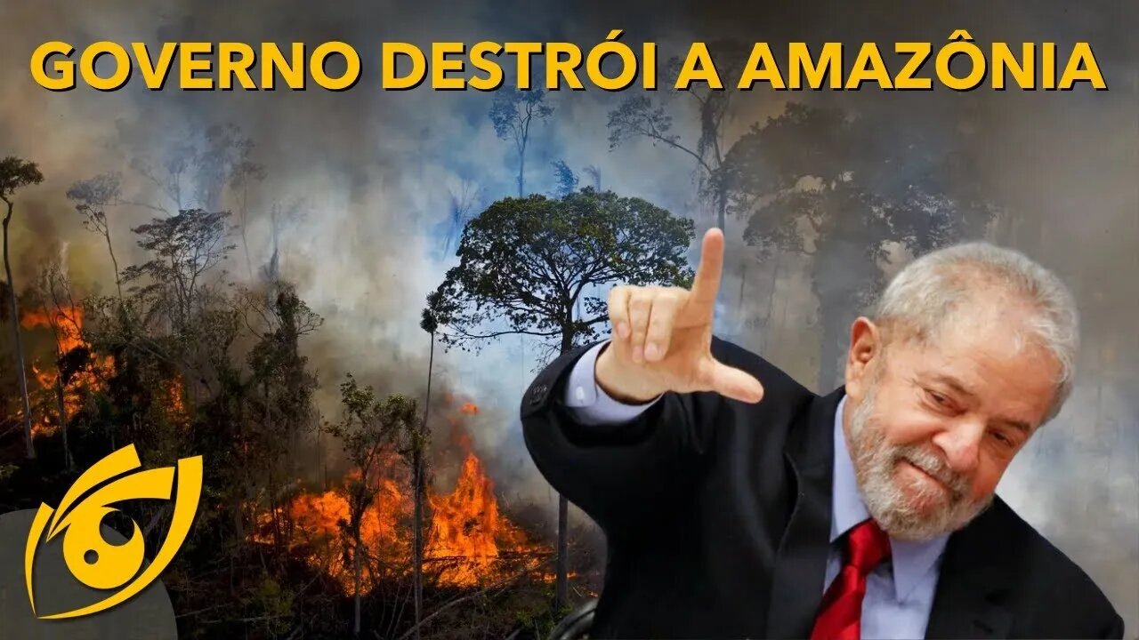 Visão Libertária: LULA bate RECORDE em QUEIMADAS NA AMAZÔNIA