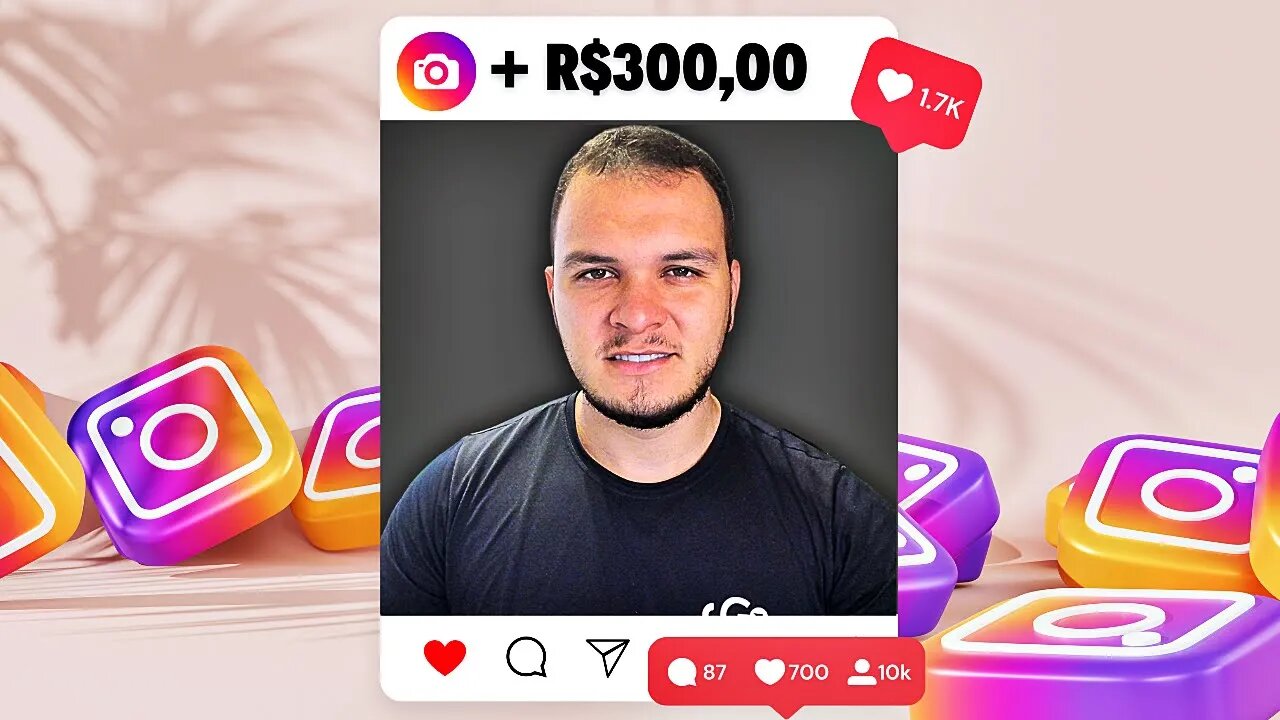 GANHE R$300,00 VIA PIX CURTINDO FOTOS NO INSTAGRAM