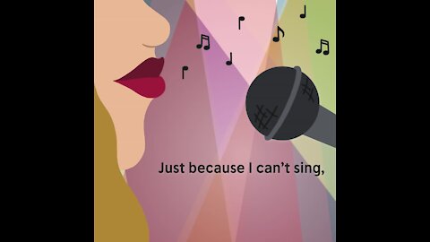 Just because I can't sing [GMG Originals]