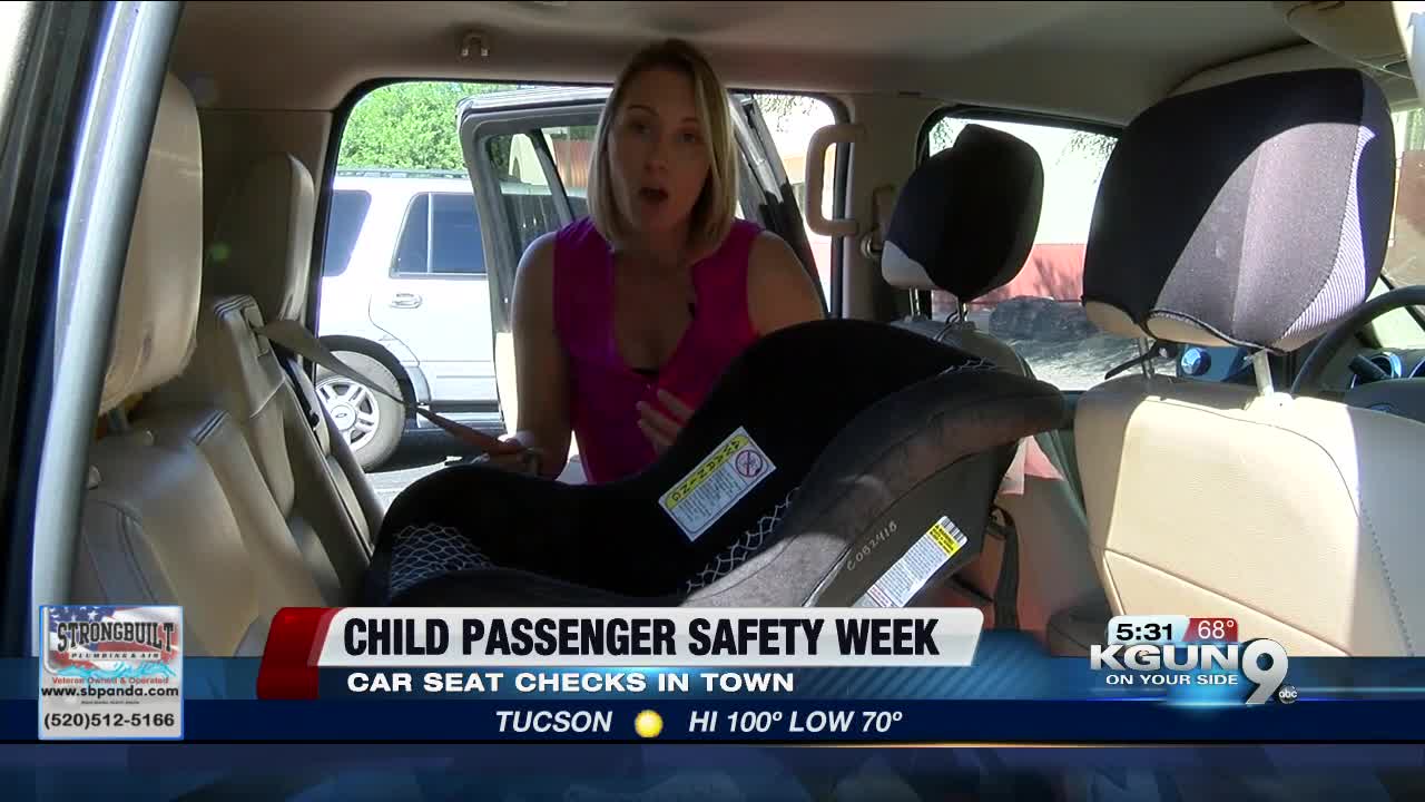 Child Passenger Safety Week happens throughout September 29