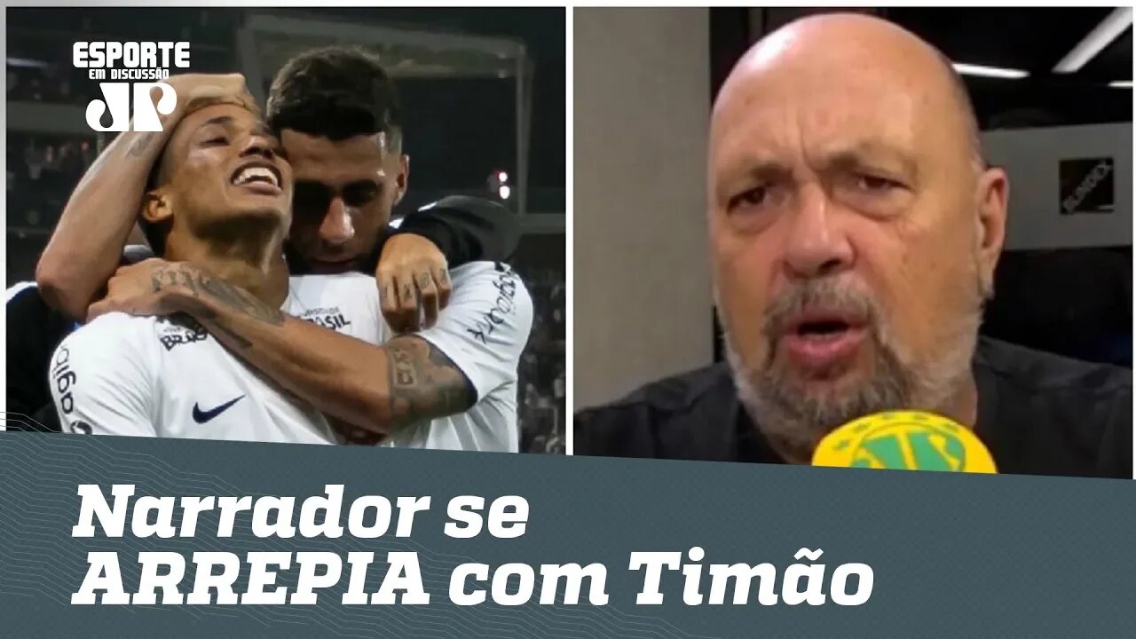 Narrador se ARREPIA com Timão: "mística única no mundo"