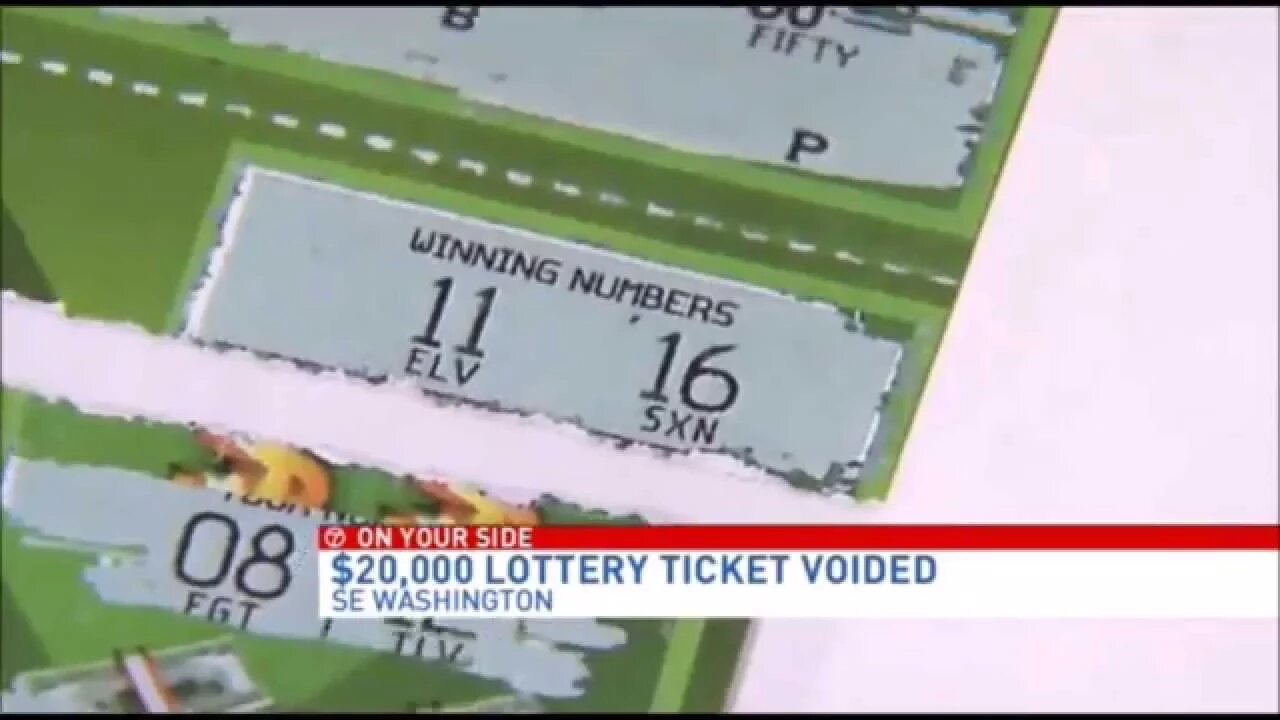 D.C. woman's 'winning' scratch ticket voided