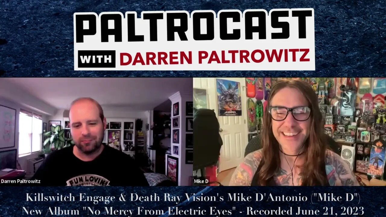 Killswitch Engage's Mike D'Antonio On The New Death Ray Vision Album, His Art Career & More