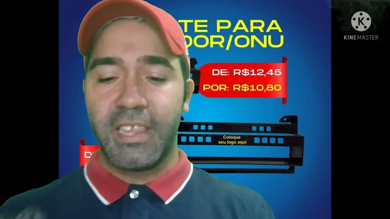 Suporte para onu e roteadores