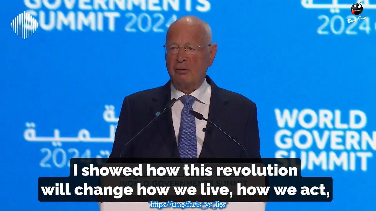 Klaus Schwab: "Transition of Humankind" Into the "Intelligent Era" Has Begun