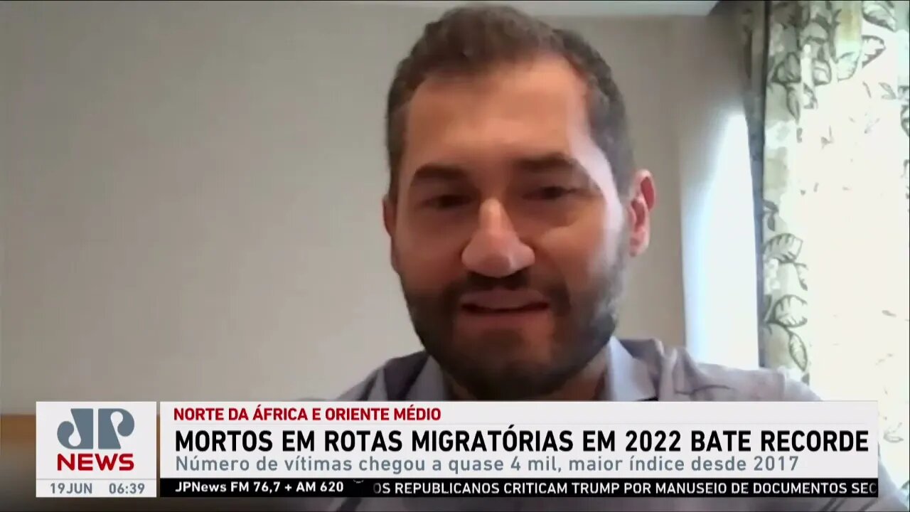 Mortos em rotas migratórias em 2022 bate recorde