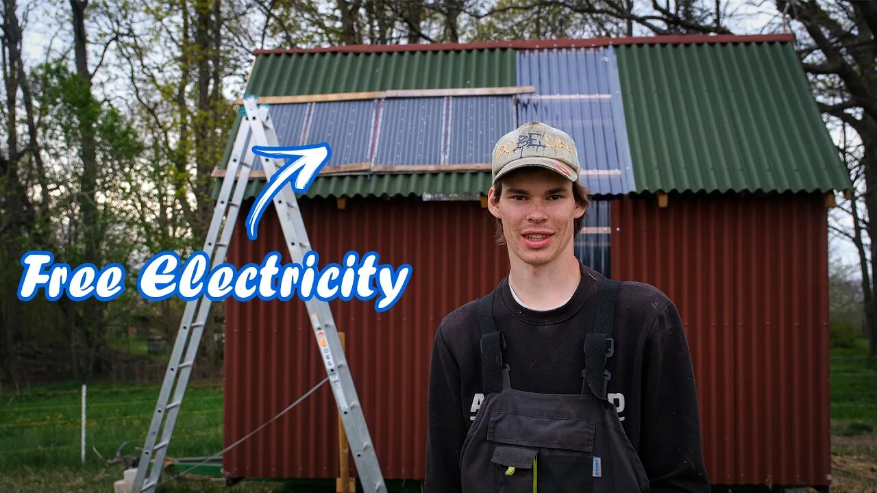 Solar Panels for Animal Tiny House