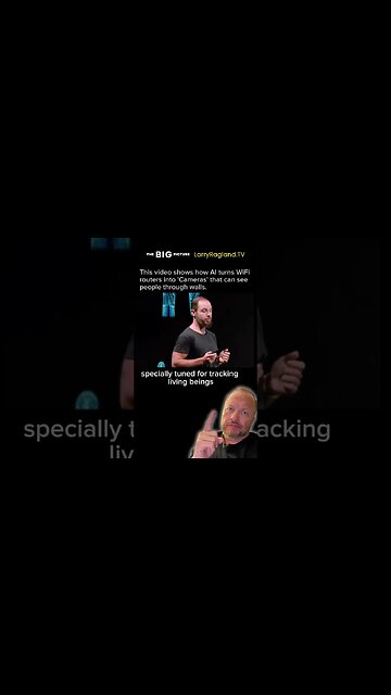 A.I. teaches WiFi router to "SEE" without a camera! #shorts #thebigpicture