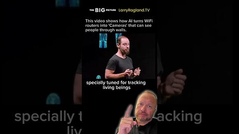 A.I. teaches WiFi router to "SEE" without a camera! #shorts #thebigpicture