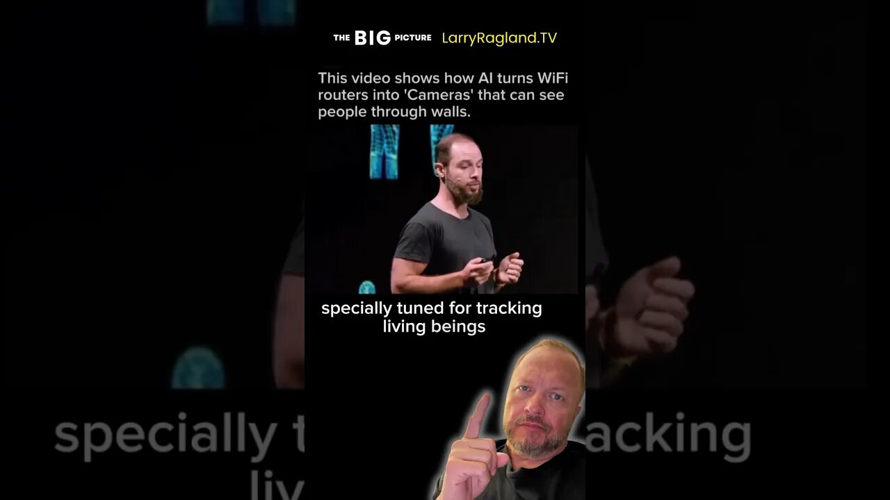 A.I. teaches WiFi router to "SEE" without a camera! #shorts #thebigpicture