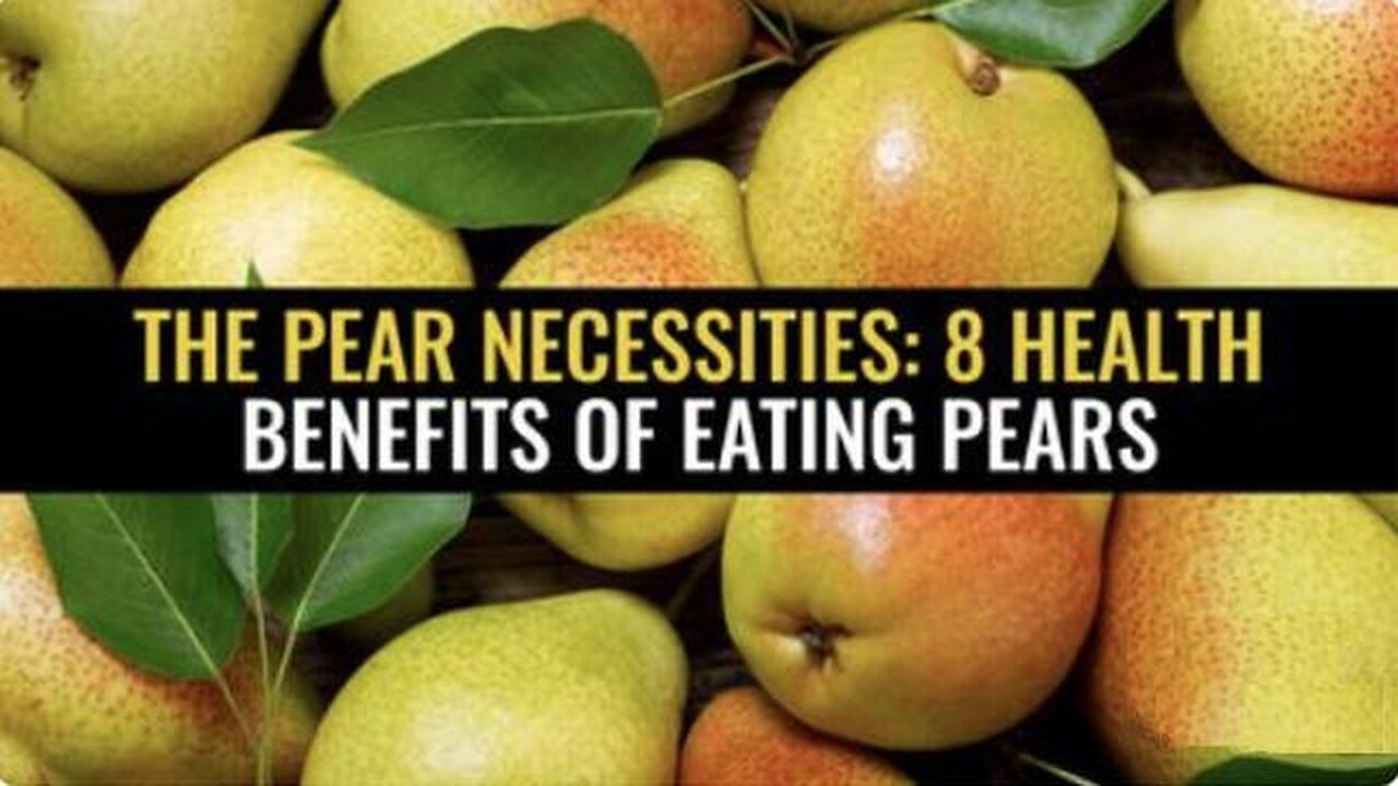 The pear necessities- 8 Health benefits of eating pears