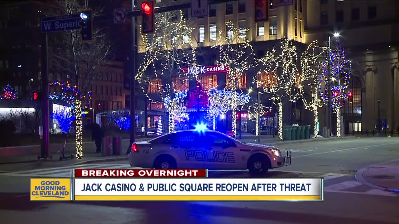 JACK Casino and Public Square back open after threat