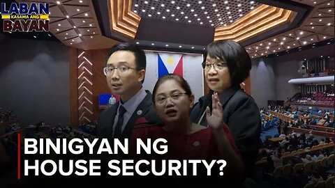 Mga makakaliwang kongresista, binigyan ng house security dahil natatakot sa pinagsasabi ni FPRRD?