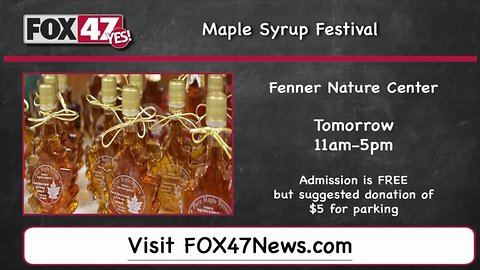Around Town Kids 3/15/19: Maple Syrup Festival