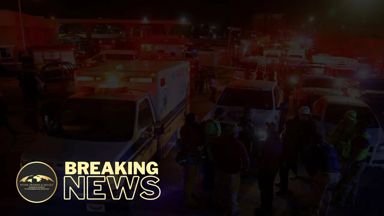 INCÊNDIO EM CENTRO DE DENTENÇÃO DE IMIGRANTES PRESOS E MUITO MAIS!