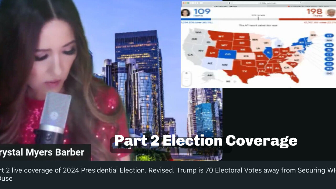 Part 2 of 4 Election Coverage, Capturing Trump's Win and EXTRA bonus Commentary