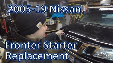 Nissan Frontier 05 19 Starter Replacement