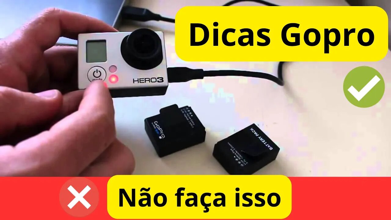 [GOPRO] CÂMERAS ERROS QUE NÃO TE CONTARAM 2023⭐️✨