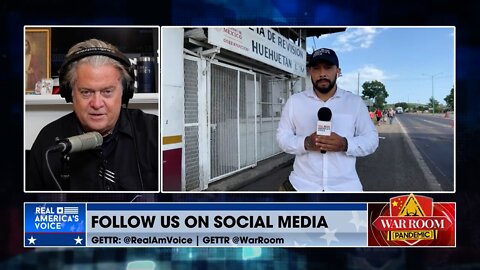 Steve Bannon Brings Oscar Ramirez To Discuss The Issues At The Border