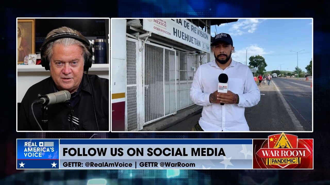 Steve Bannon Brings Oscar Ramirez To Discuss The Issues At The Border
