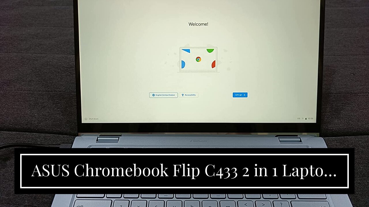 ASUS Chromebook Flip C433 2 in 1 Laptop, 14" Touchscreen FHD NanoEdge Display, Intel Core m3-81...