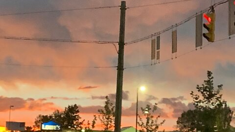 Majestic sky at dusk! Beautiful