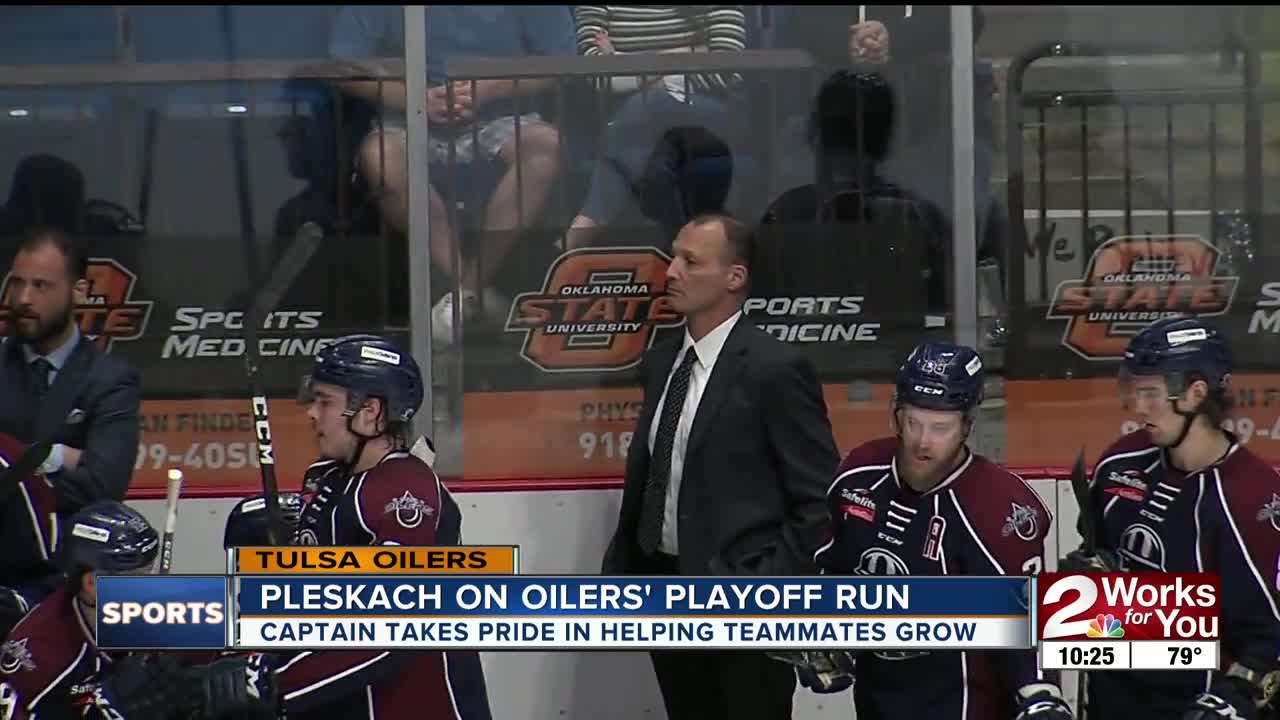 Veteran Captain Adam Pleskach relishing Tulsa Oilers' deep ECHL Playoffs run