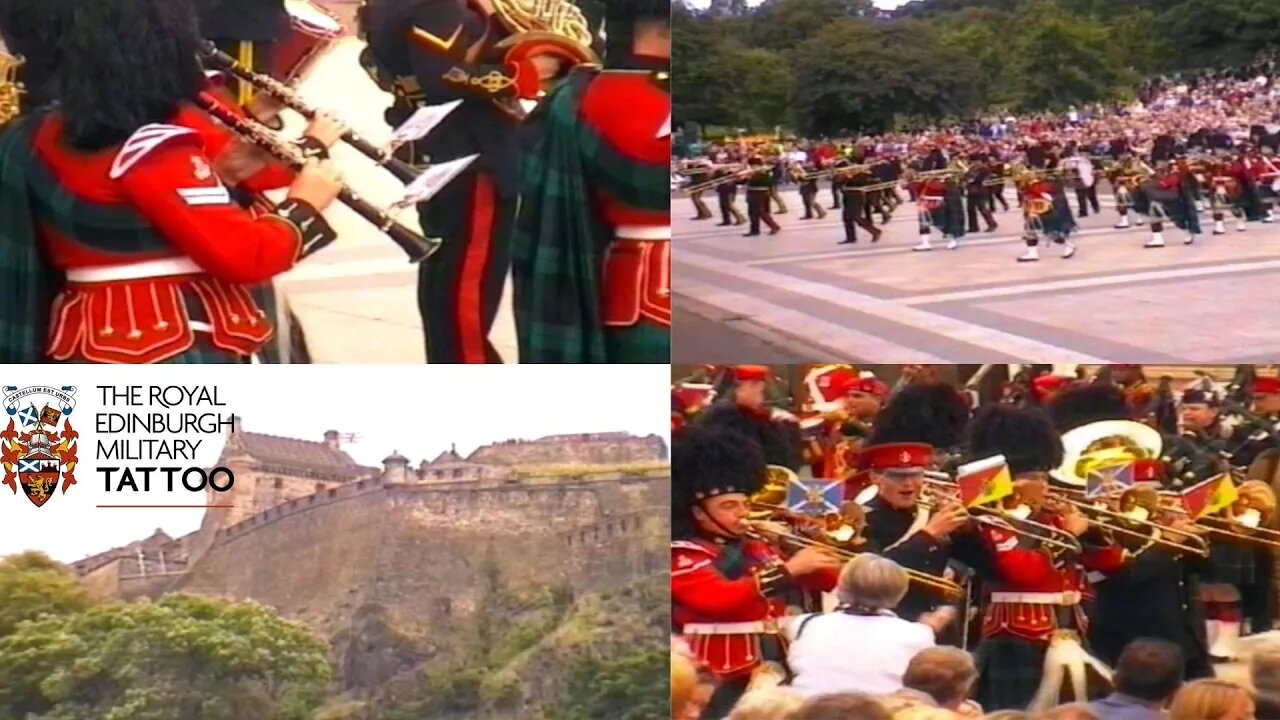 Massed Bands Royal Regiment of Scotland, Royal Artillery and Light Cavalry – Edinburgh Mini Tattoo