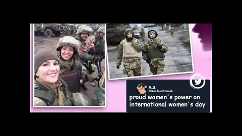 Women in this Ukraine and Russia war