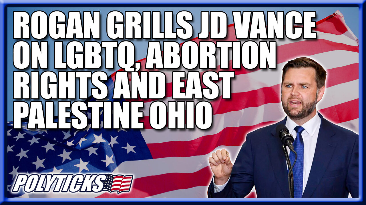 JD Vance on Ohio Railroad Disaster, Abortion & LGBTQ Issues