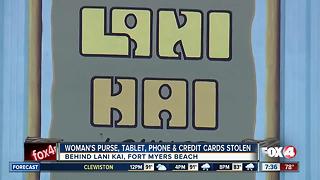 Woman Says Her Purse Was Stolen at Lani Kai