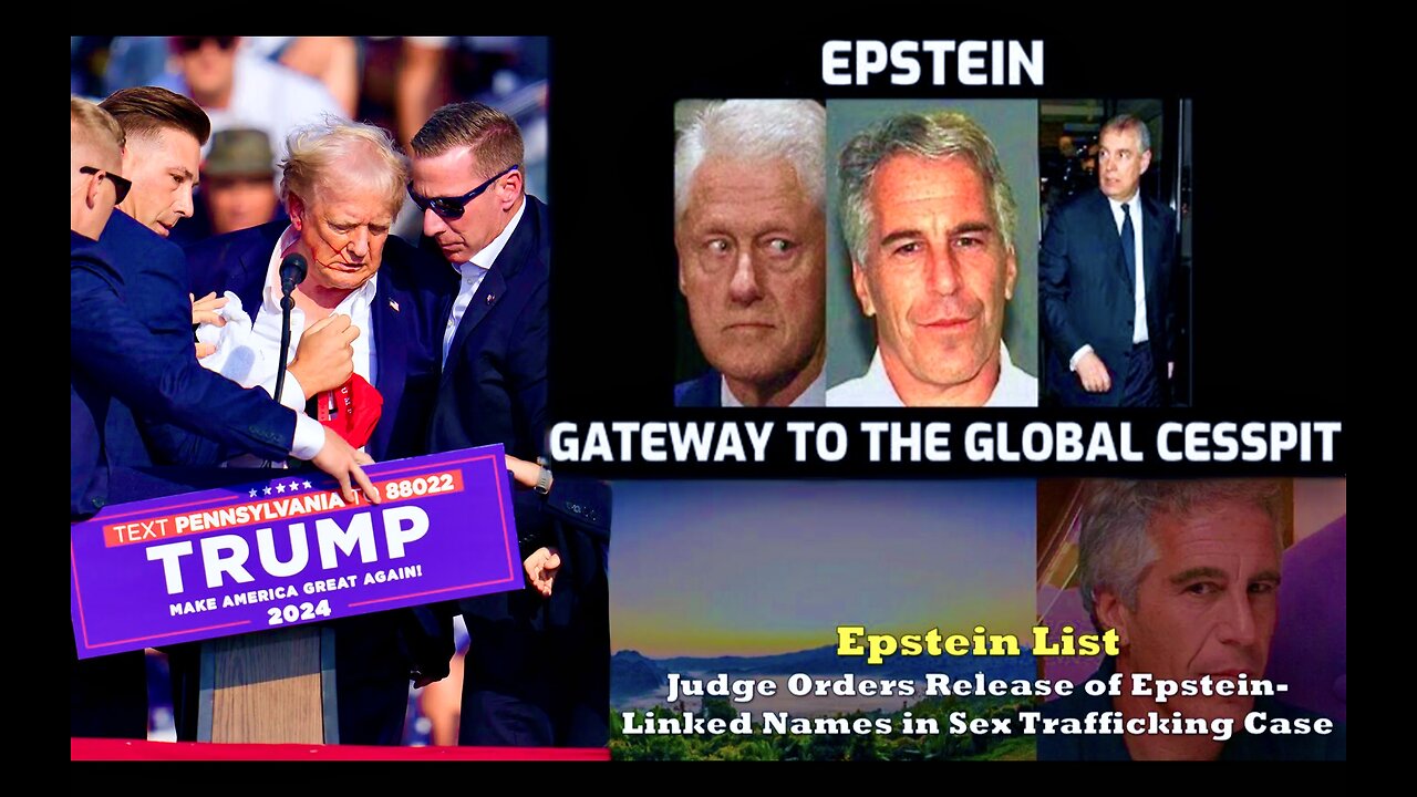 Chris Weinert Victor Hugo Trump Assassination Psyop Distracts From Release Of Jeffrey Epstein List