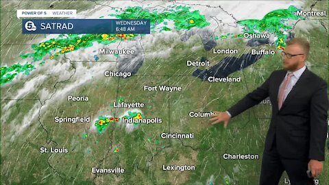 Heat and humidity fueling afternoon storms