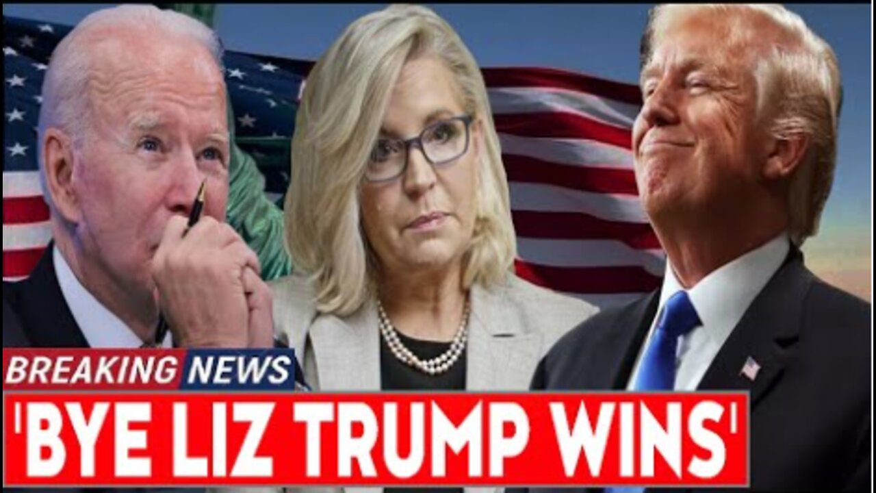 Liz Cheney CRIES LIKE KIDS after SHAMEFUL 'primary' loss to 'Trump's pick'...Biden can't help