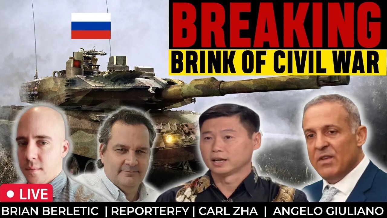 BREAKING LIVE : Russia Under Attack | Live Coverage Wagner